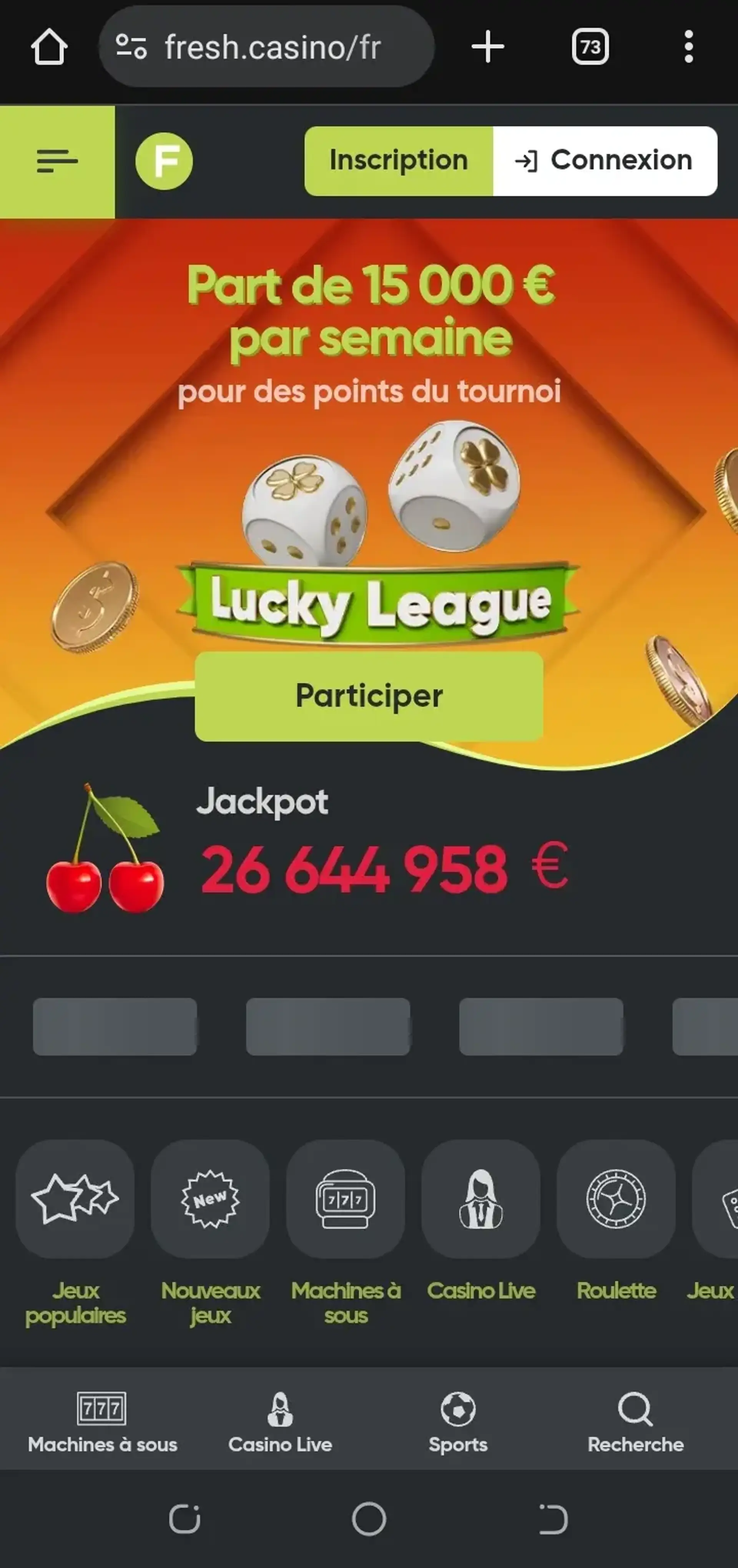 Fresh Casino ohne KYC